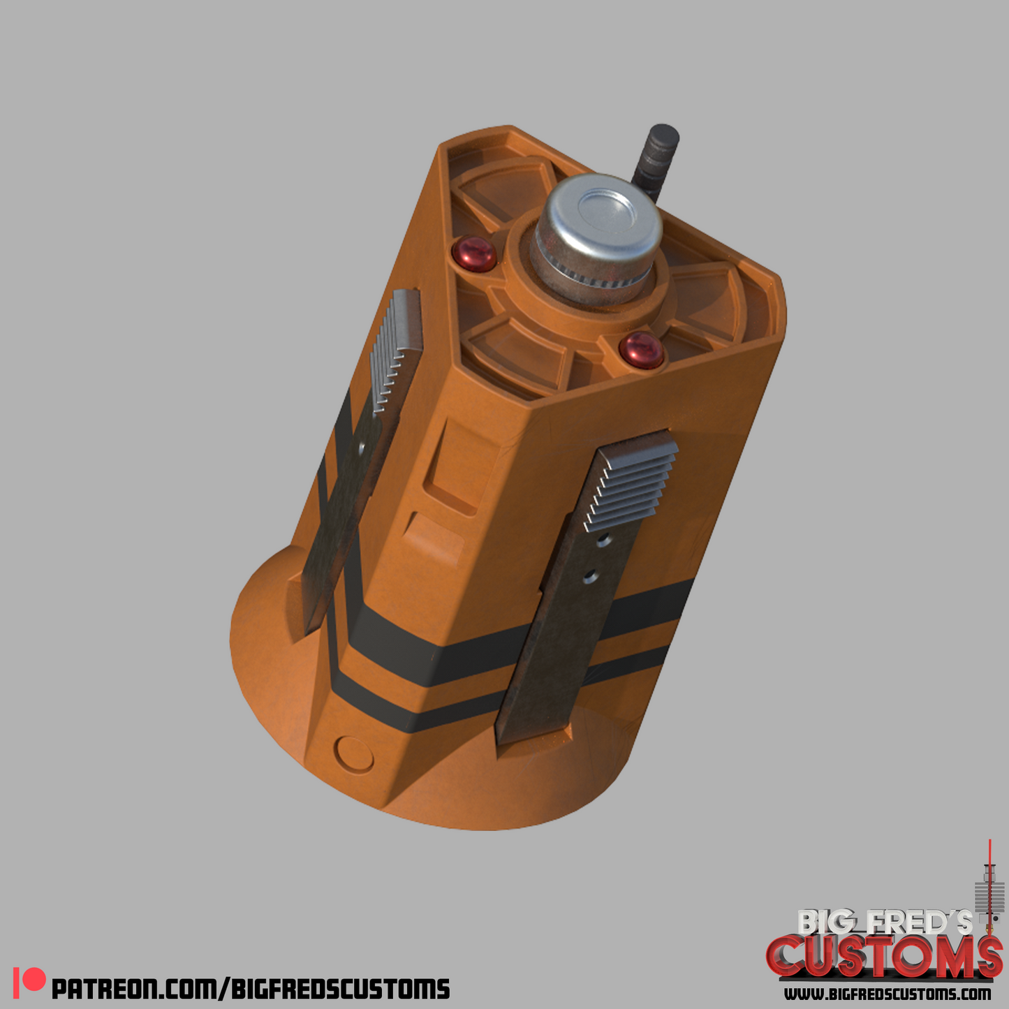 New Bunker Buster (The Mandalorian and Grogu) STL File (Download)
