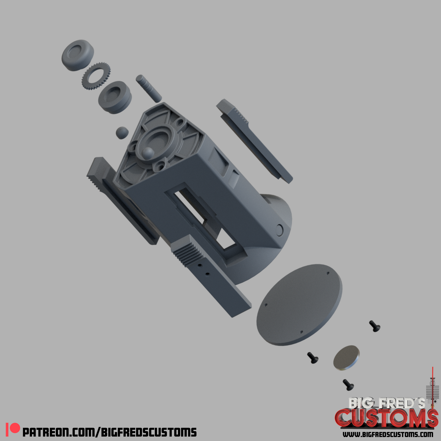 New Bunker Buster (The Mandalorian and Grogu) STL File (Download)