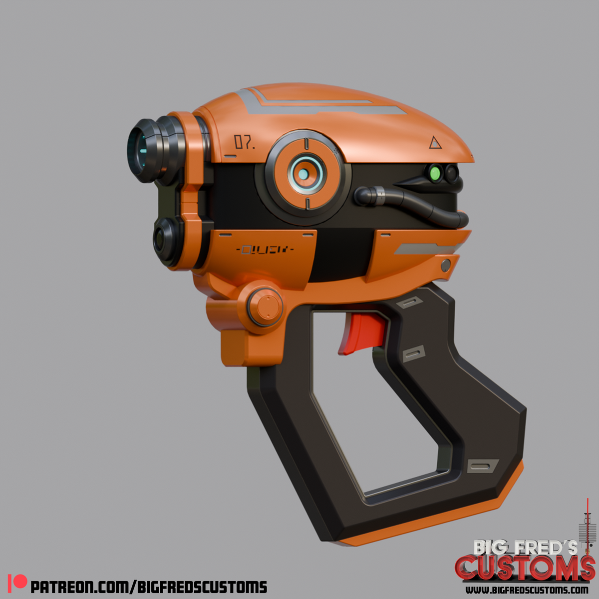 Waveform Focuser N56-P (No Man's Sky) STL File (Download)