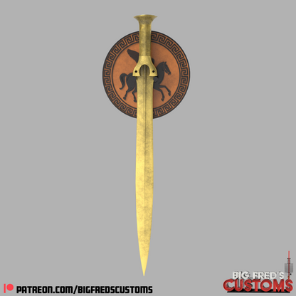 Riptide Sword (Percy Jackson and the Olympians) STL File (Download)