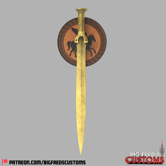 Riptide Sword (Percy Jackson and the Olympians) STL File (Download)