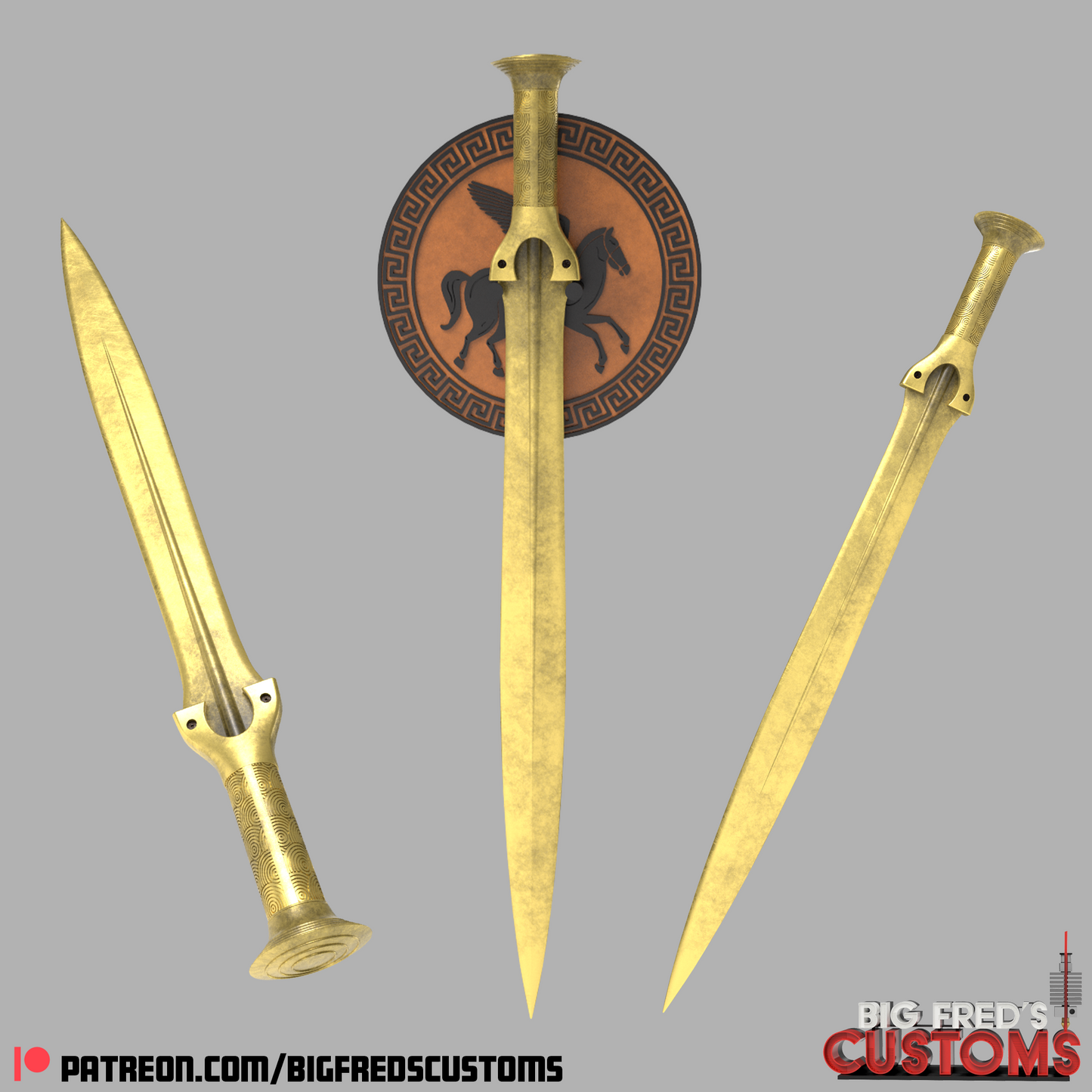 Riptide Sword (Percy Jackson and the Olympians) STL File (Download)