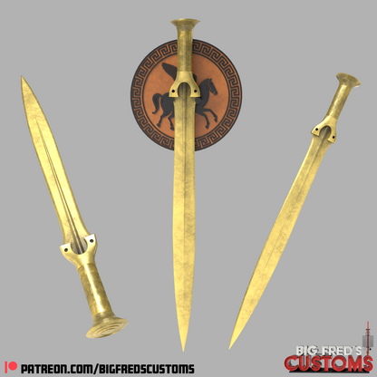 Riptide Sword (Percy Jackson and the Olympians) STL File (Download)
