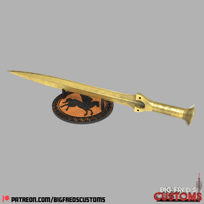 Riptide Sword (Percy Jackson and the Olympians) STL File (Download)