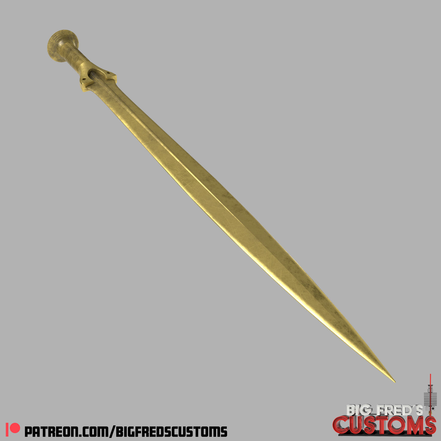 Riptide Sword (Percy Jackson and the Olympians) STL File (Download)
