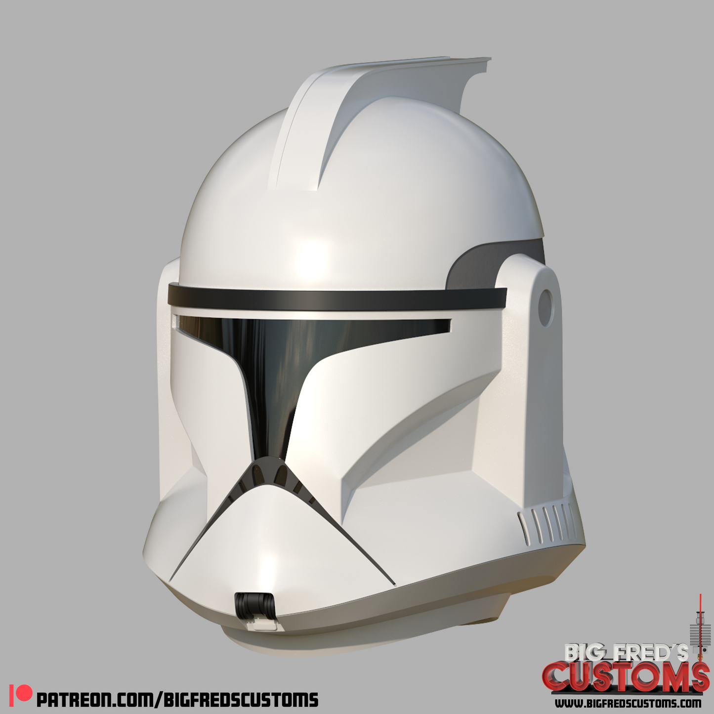 Clone Trooper Helmet Phase 1 (AOTC) Stl File