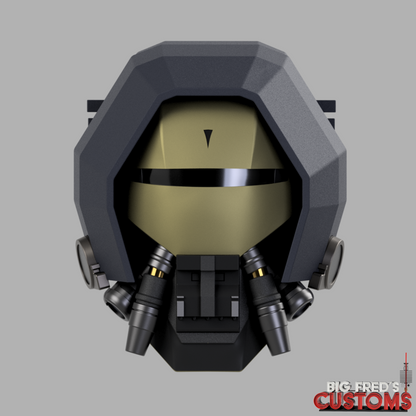Pyke Syndicate Guard Helmet STL (The Book of Boba Fett) (Download)