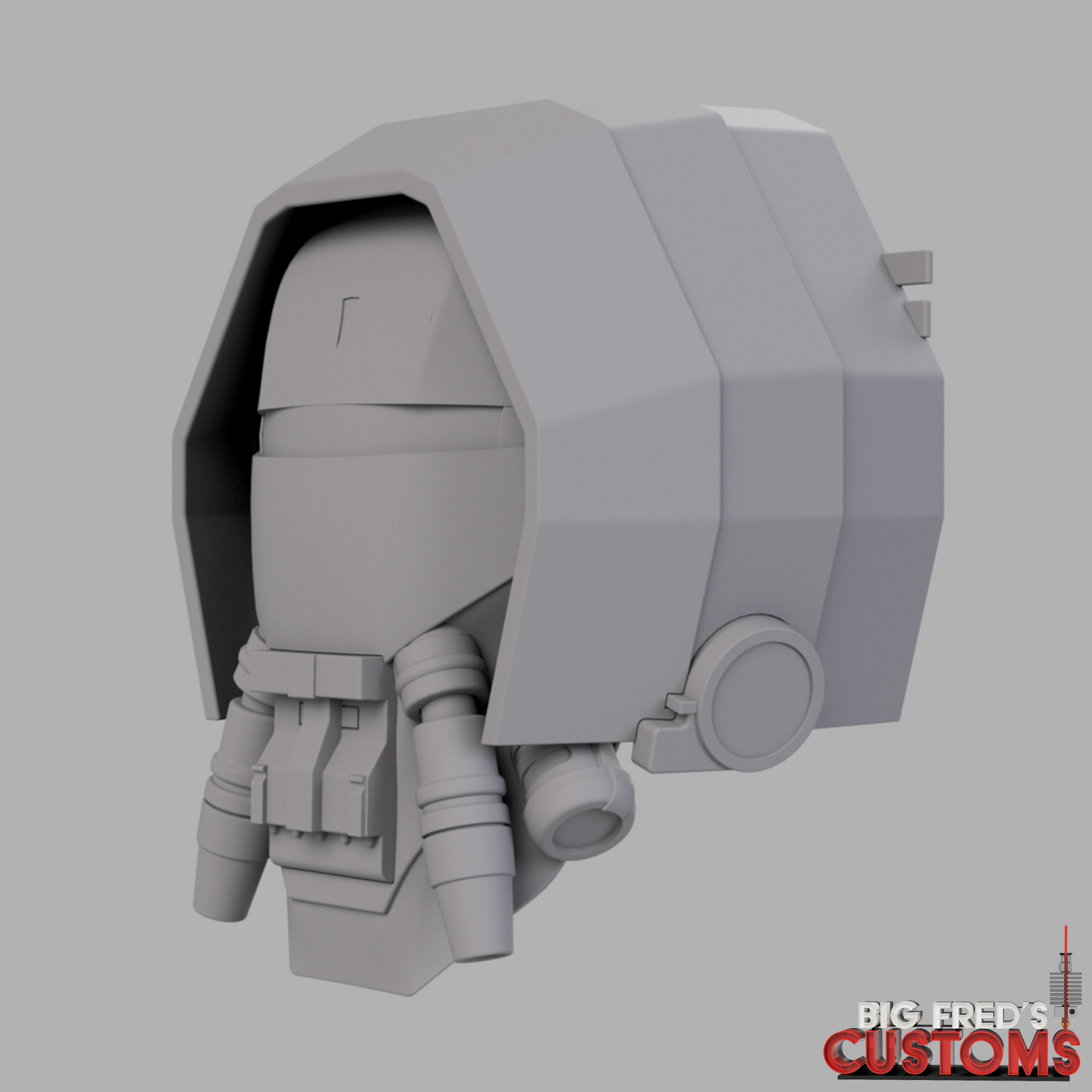 Pyke Syndicate Guard Helmet STL (The Book of Boba Fett) (Download)