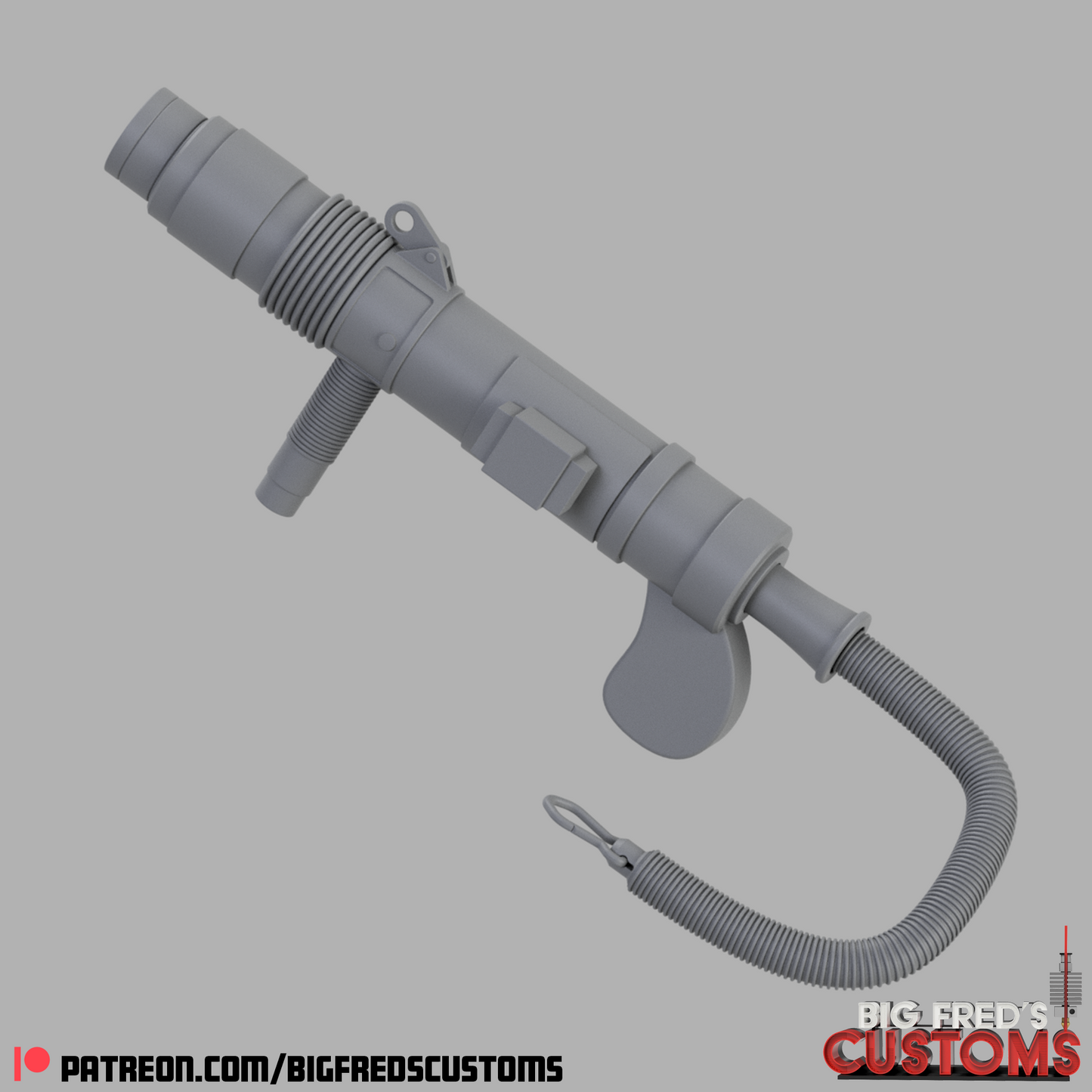 Luke Skywalker's Rebel Grapple Gun ( Empire Strikes Back) STL File (Download)