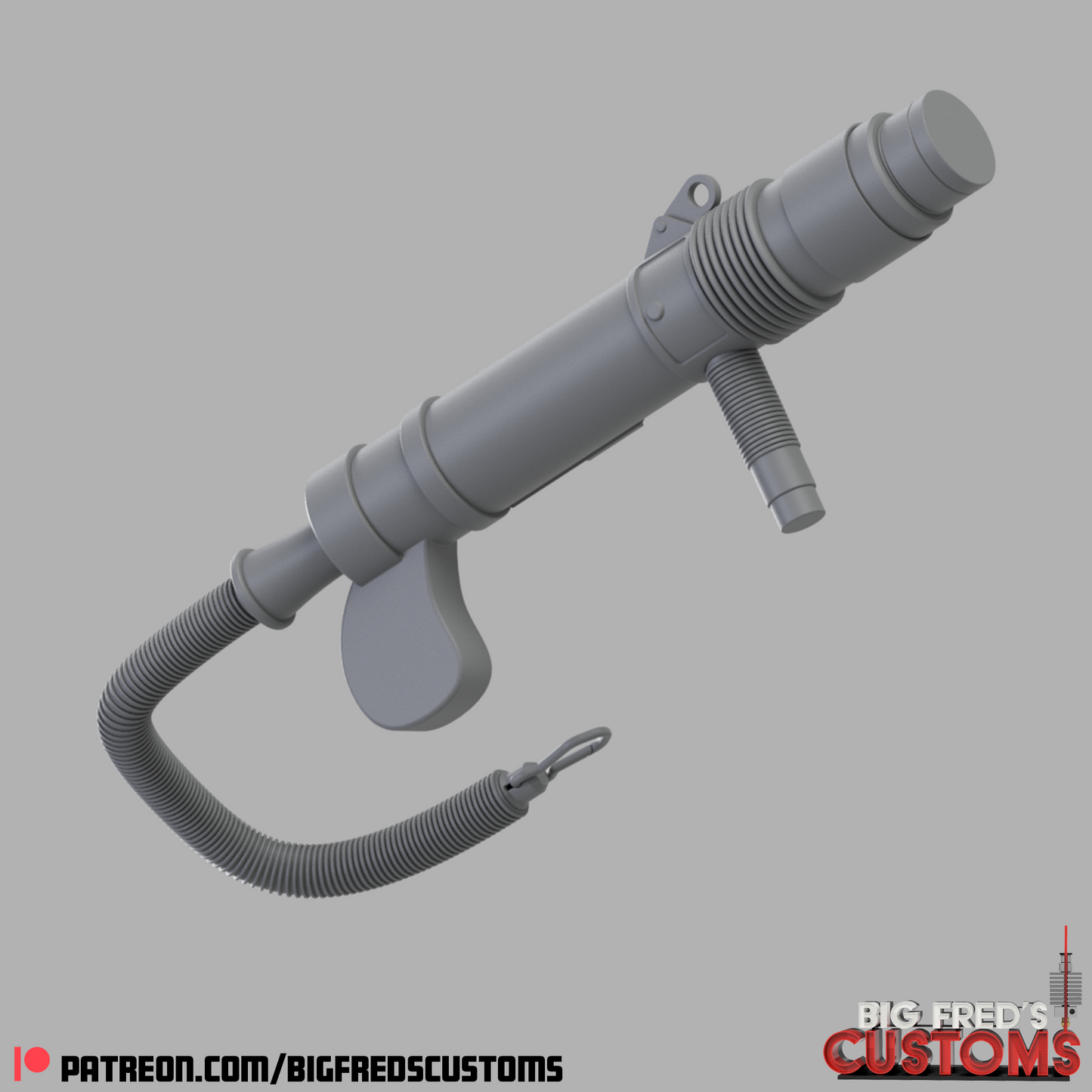 Luke Skywalker's Rebel Grapple Gun ( Empire Strikes Back) STL File (Download)