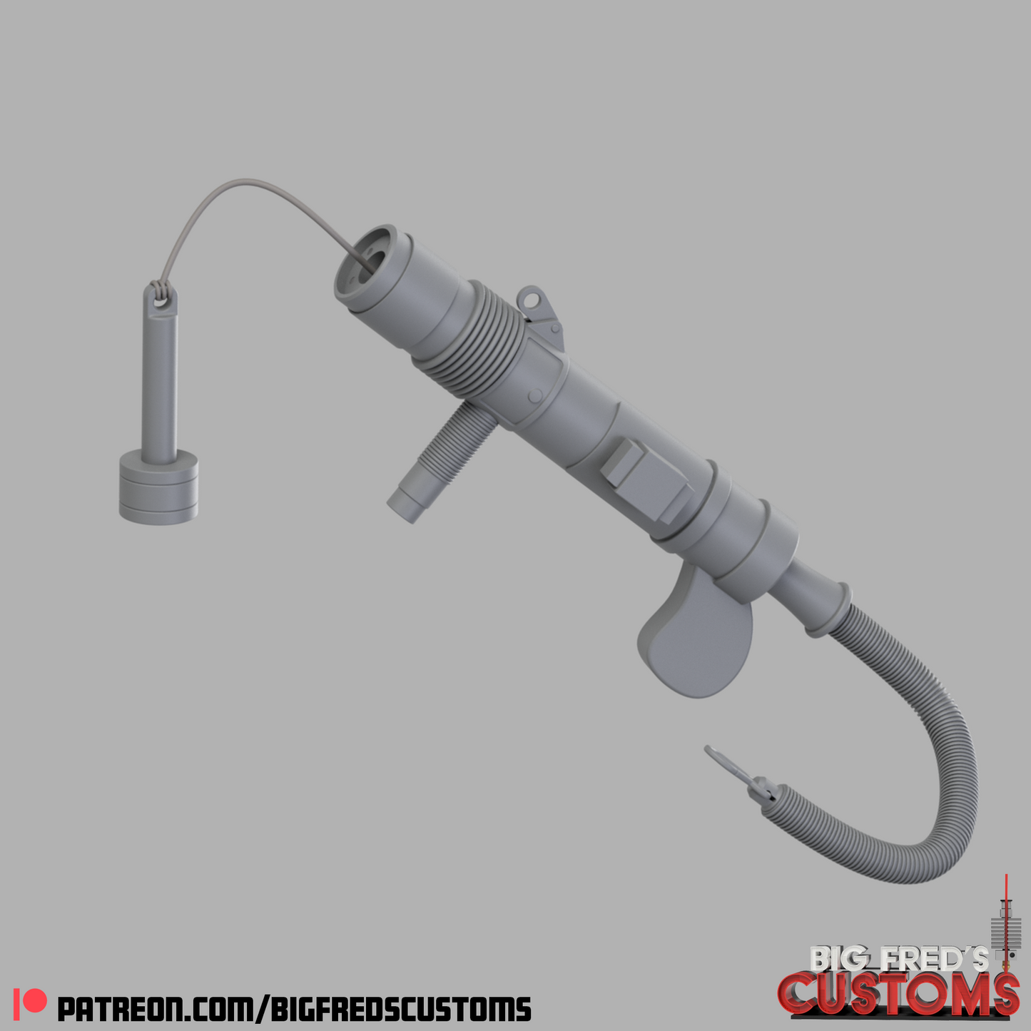 Luke Skywalker's Rebel Grapple Gun ( Empire Strikes Back) STL File (Download)