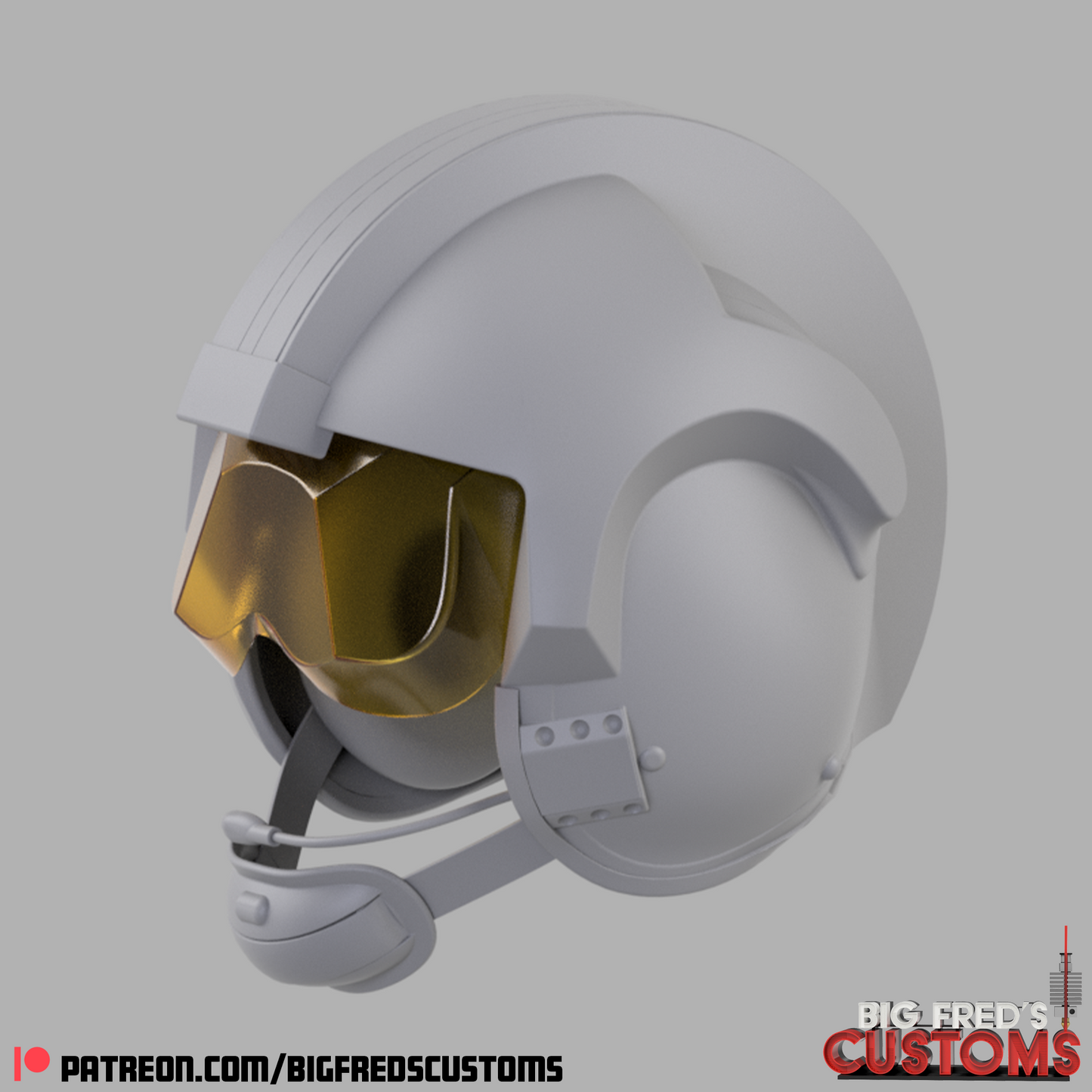 Luke Skywalker Rebel Pilot Helmet (Red Five) Stl (Downlad)