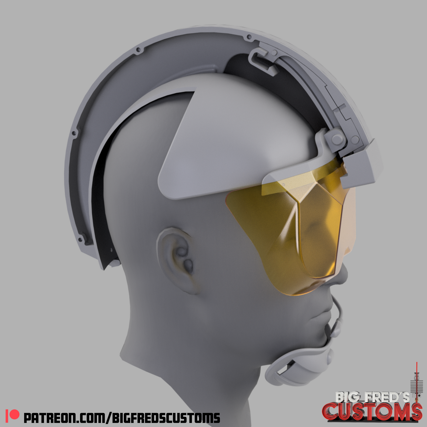 Luke Skywalker Rebel Pilot Helmet (Red Five) Stl (Downlad)