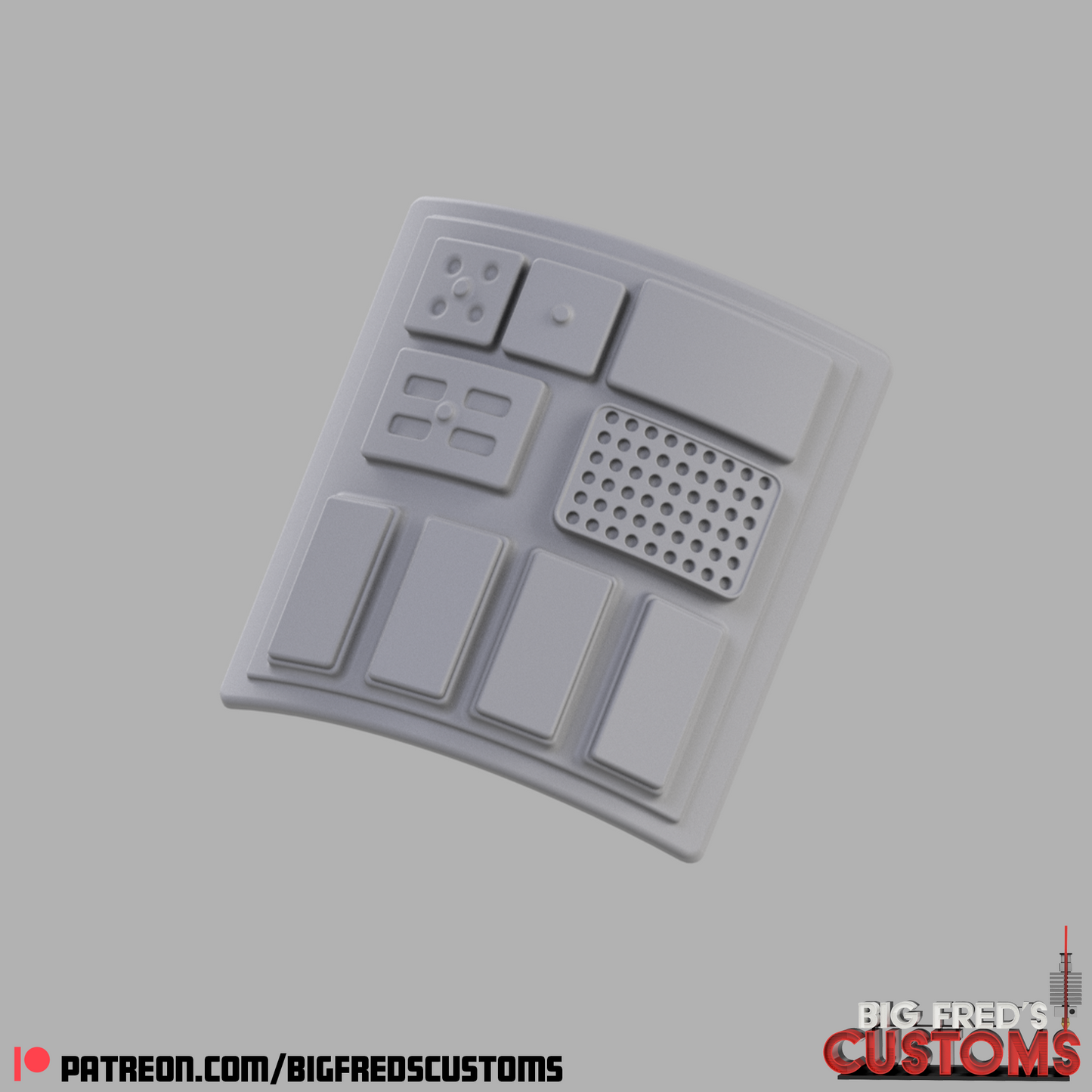 Luke Skywalker/ Rebel Pilot Chest Box and Greeblies (A New Hope)