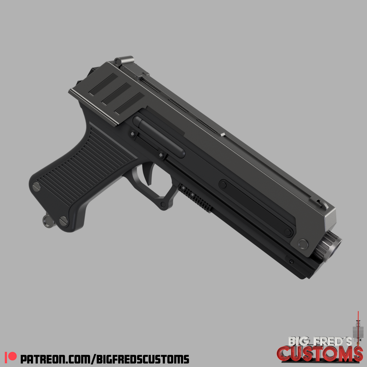 DC-17 Blaster- Live Action (Ahskoa/Rex) STL (Download)