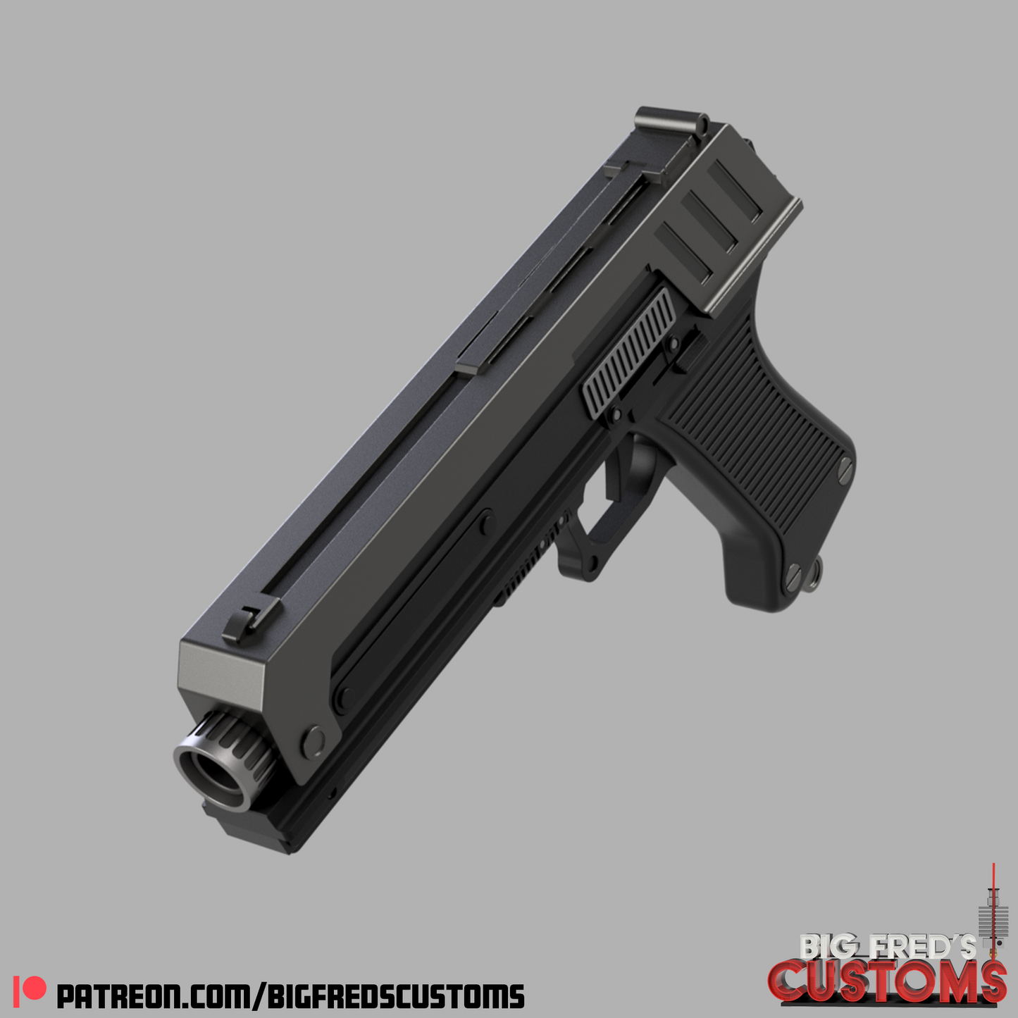 DC-17 Blaster- Live Action (Ahskoa/Rex) STL (Download)