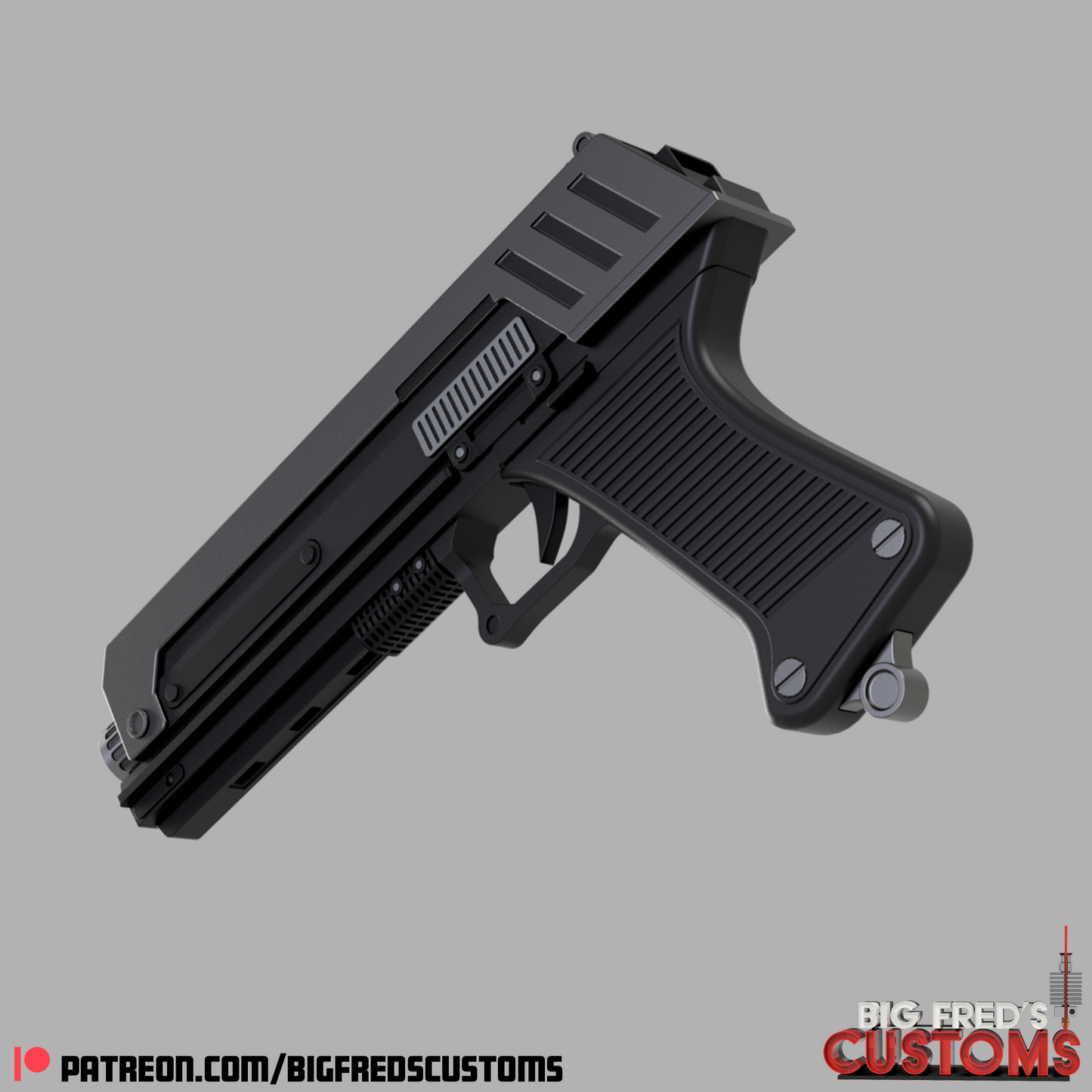 DC-17 Blaster- Live Action (Ahskoa/Rex) STL (Download)