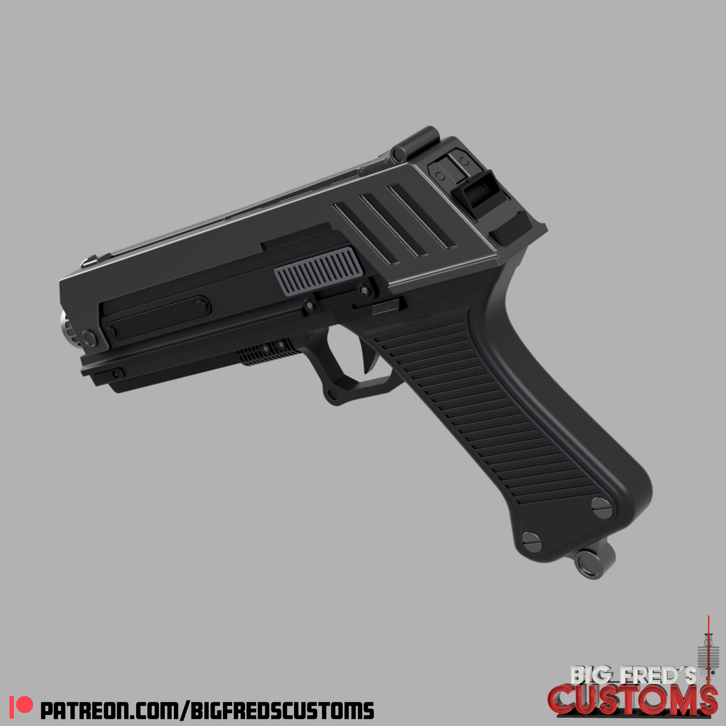 DC-17 Blaster- Live Action (Ahskoa/Rex) STL (Download)