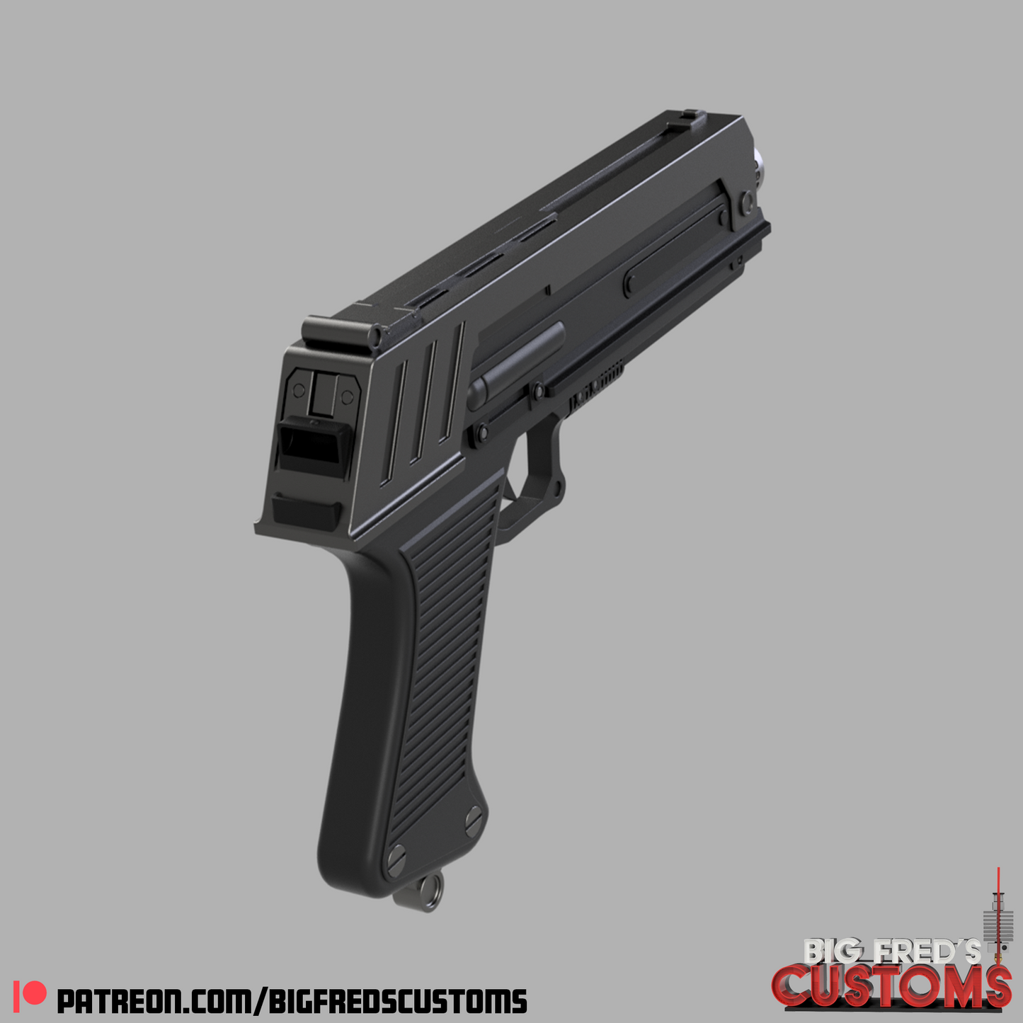 DC-17 Blaster- Live Action (Ahskoa/Rex) STL (Download)