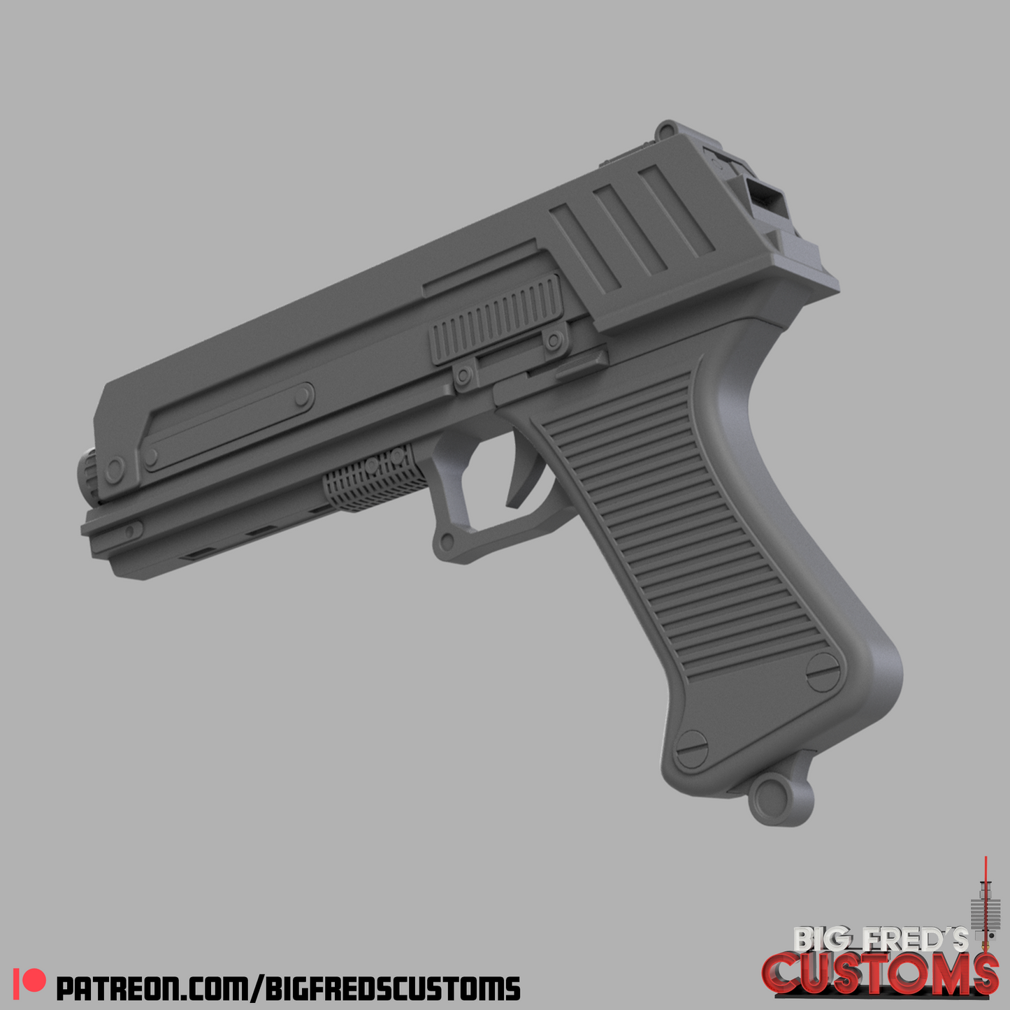 DC-17 Blaster- Live Action (Ahskoa/Rex) STL (Download)