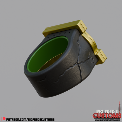 Hal Jordan's Green Lantern Ring (Lanterns) STL File (Download)