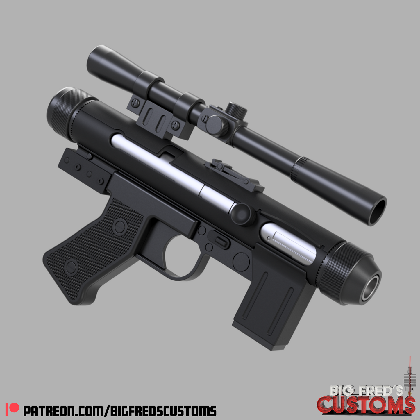 SE-14R Blaster (Stormtrooper/ Death Trooper) STL (Download)&nbsp;
