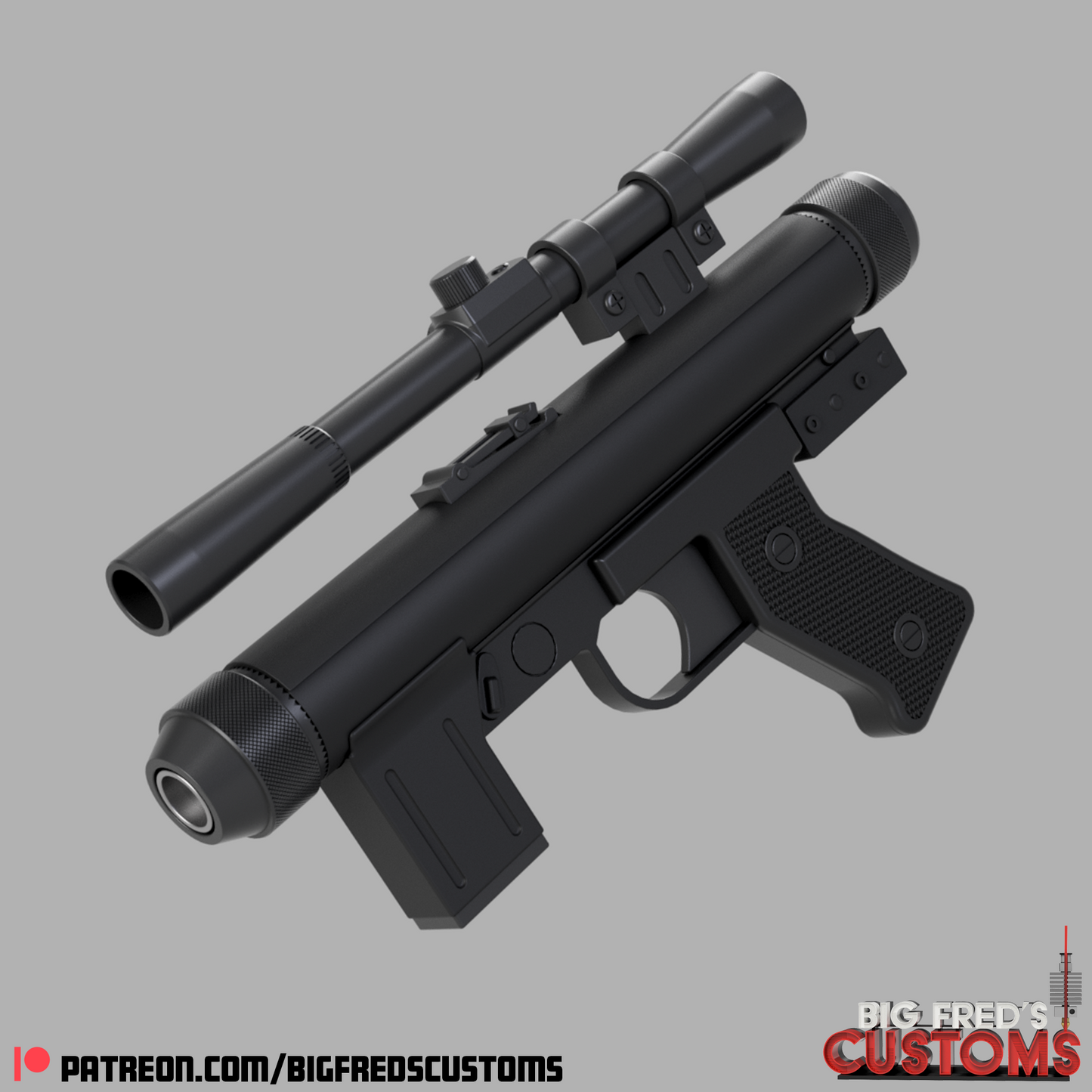 SE-14R Blaster (Stormtrooper/ Death Trooper) STL (Download)&nbsp;