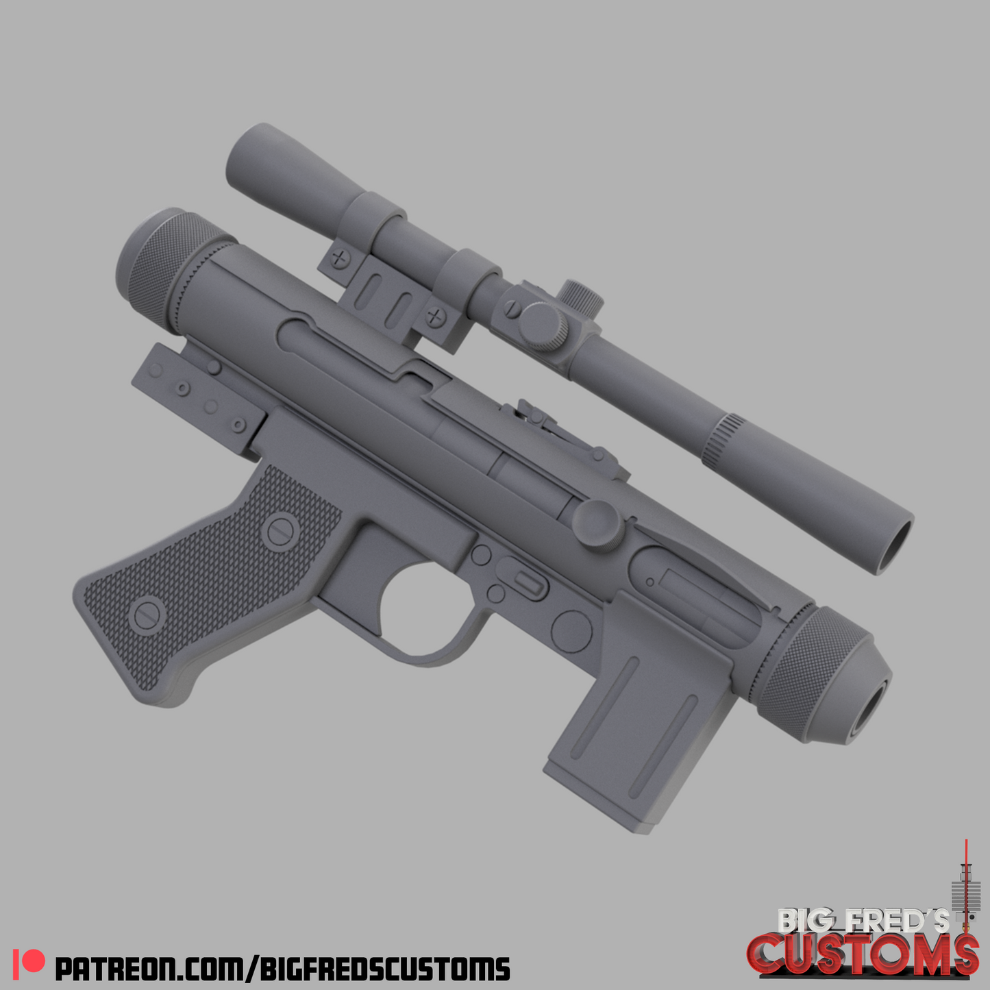 SE-14R Blaster (Stormtrooper/ Death Trooper) STL (Download)&nbsp;