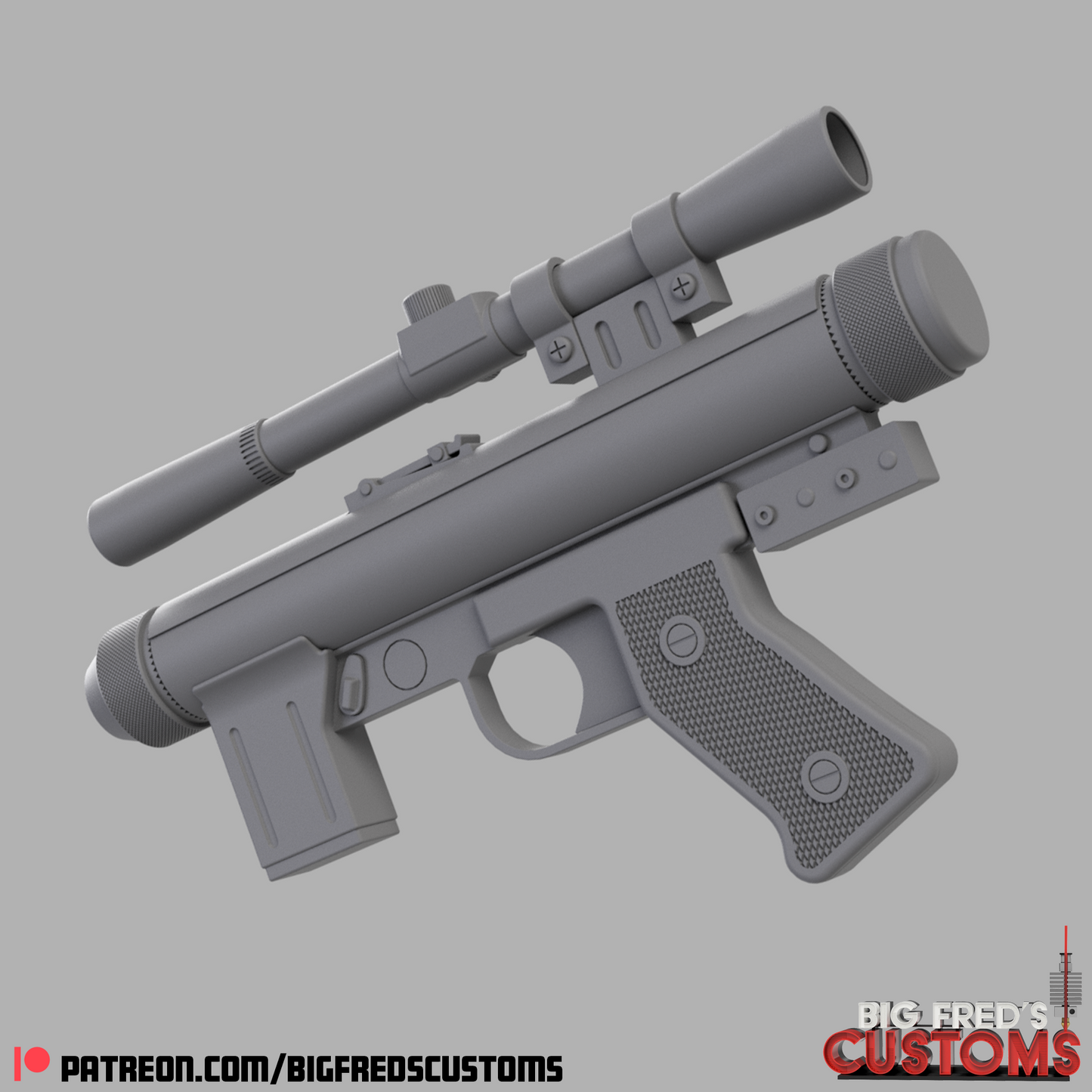 SE-14R Blaster (Stormtrooper/ Death Trooper) STL (Download)&nbsp;