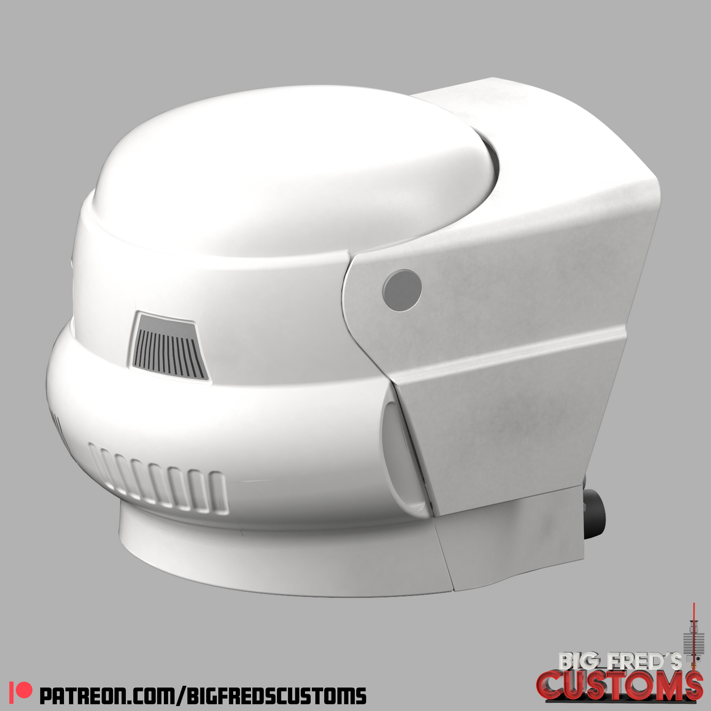 Imperial Biker Scout Trooper Helmet (Star Wars) STL (Download)