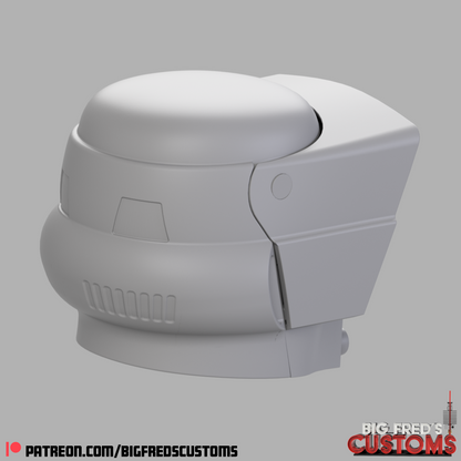 Imperial Biker Scout Trooper Helmet (Star Wars) STL (Download)