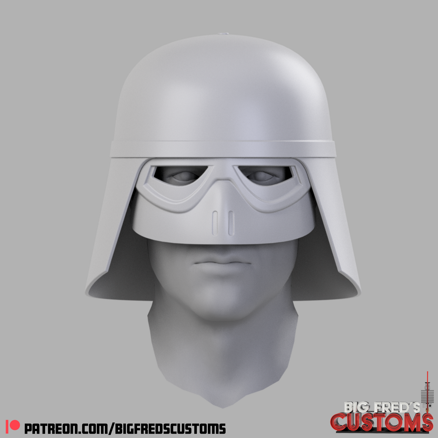 Imperial Snow Trooper Helmet (Empire Strikes Back) STL File (Download)
