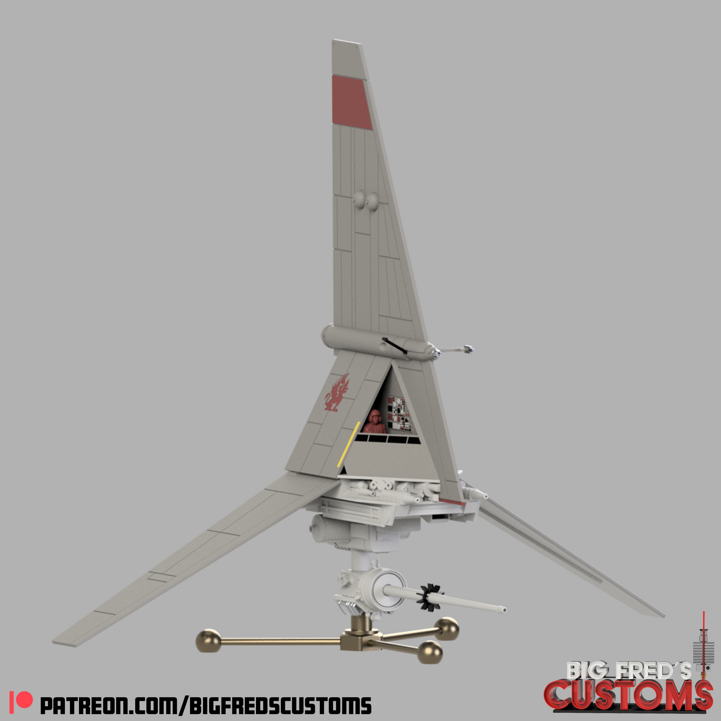 T-16 Sky Hopper Model (A New Hope) Stl File (Download)
