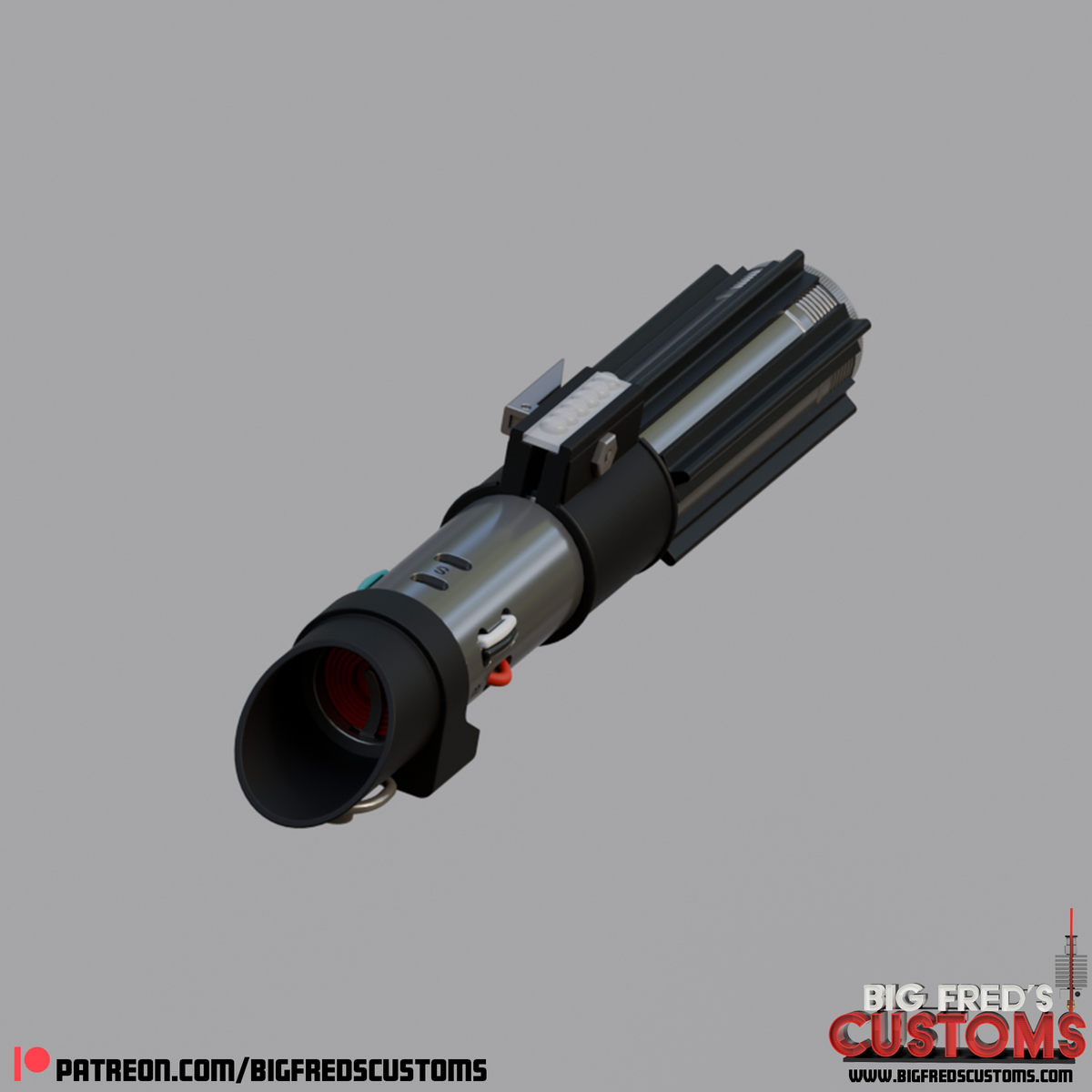 Darth Vader's Lightsaber Extendable (ESB) STL File (Download)