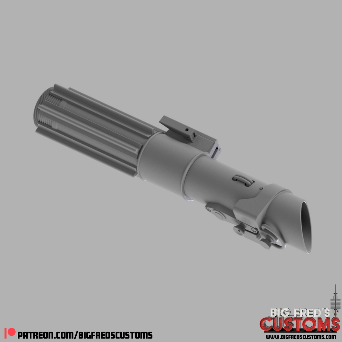 Darth Vader's Lightsaber Extendable (ESB) STL File (Download)