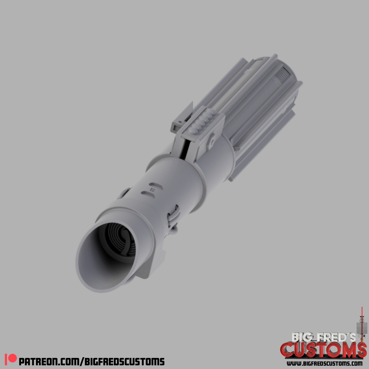 Darth Vader's Lightsaber Extendable (ESB) STL File (Download)