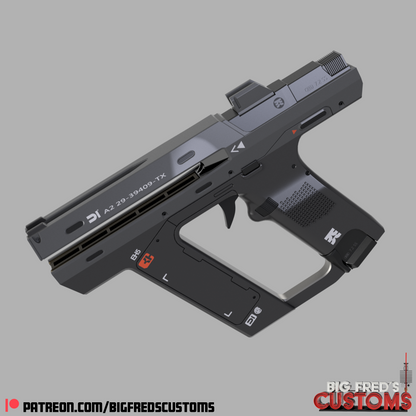 Magnum Blaster (The Creator Movie) STL (Download)