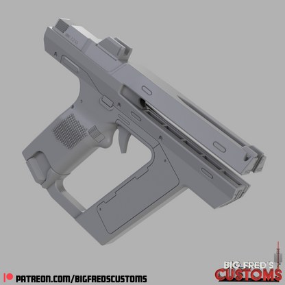 Magnum Blaster (The Creator Movie) STL (Download)