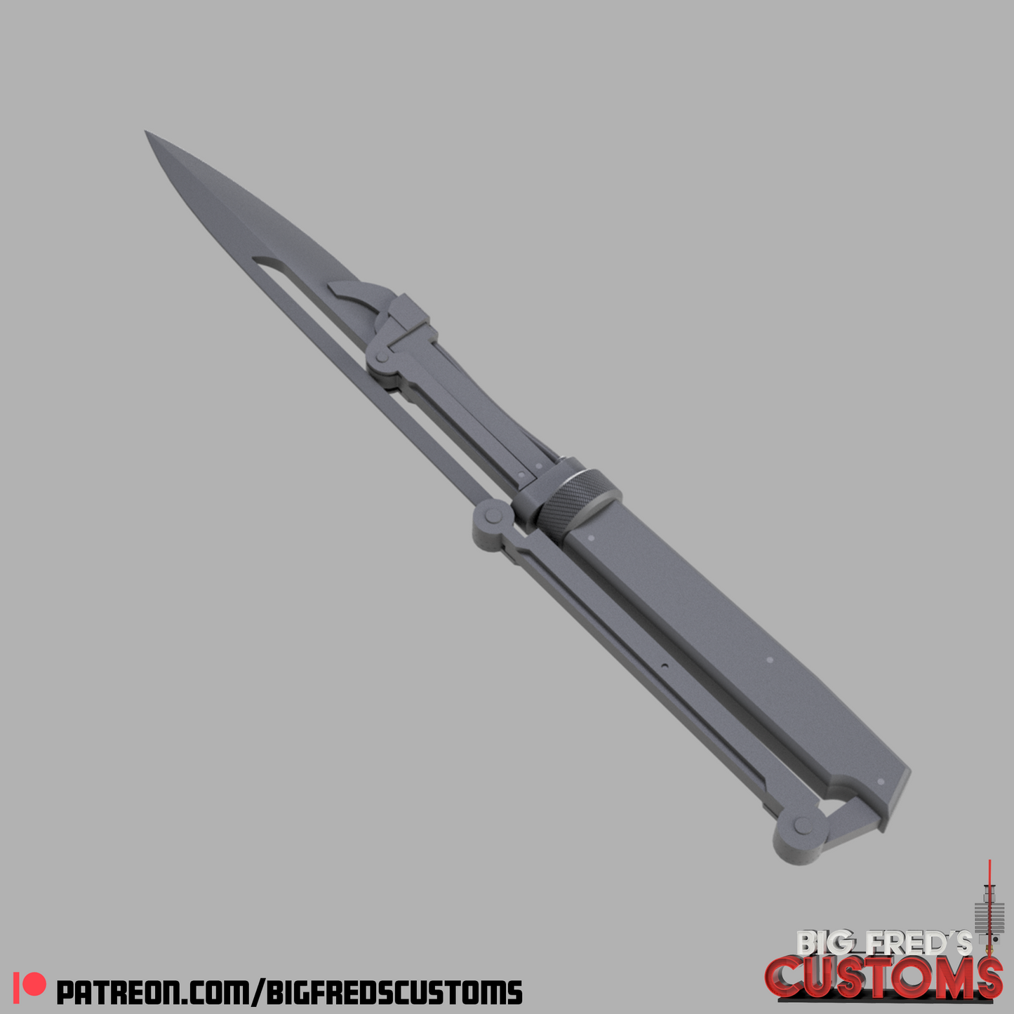 Din Djarin's Vibroblade Knife (The Mandalorian) STL File (Download)