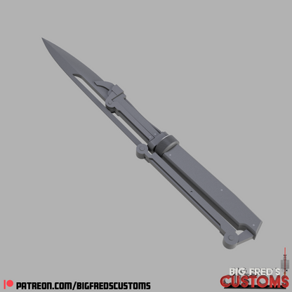 Din Djarin's Vibroblade Knife (The Mandalorian) STL File (Download)