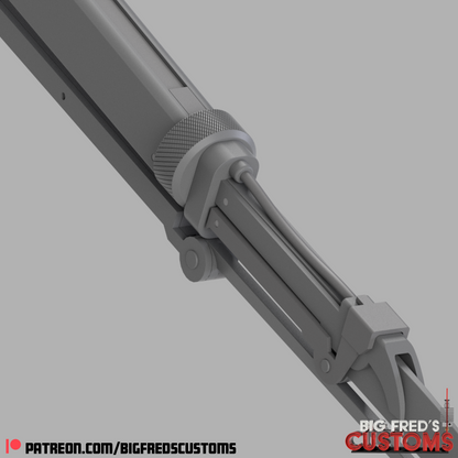 Din Djarin's Vibroblade Knife (The Mandalorian) STL File (Download)