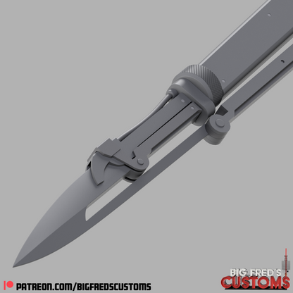 Din Djarin's Vibroblade Knife (The Mandalorian) STL File (Download)