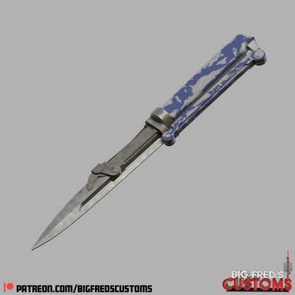 Din Djarin's Vibroblade Knife (The Mandalorian) STL File (Download)
