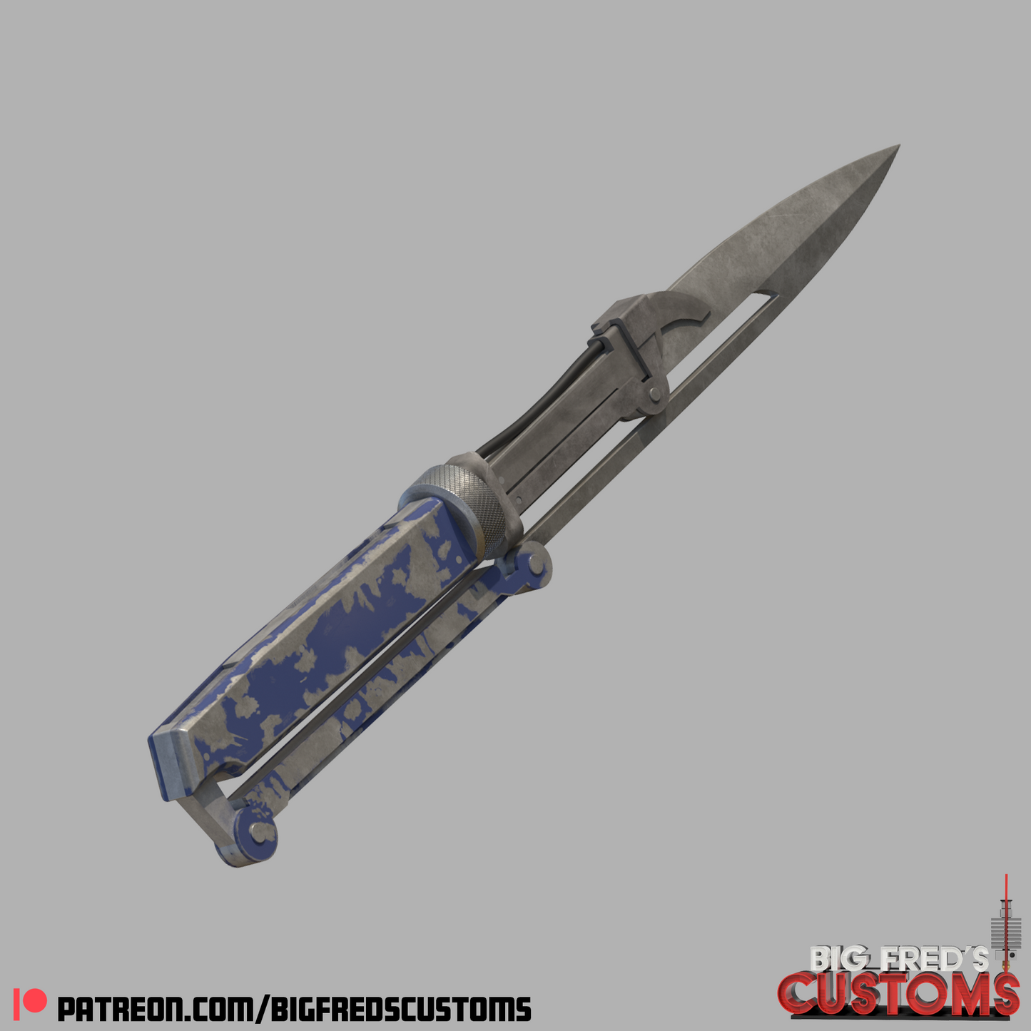 Din Djarin's Vibroblade Knife (The Mandalorian) STL File (Download)