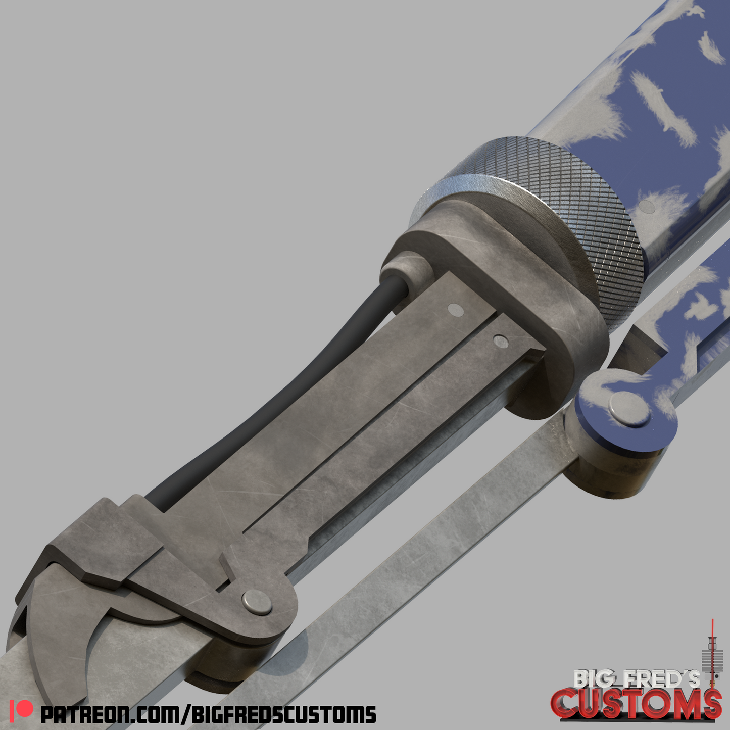 Din Djarin's Vibroblade Knife (The Mandalorian) STL File (Download)