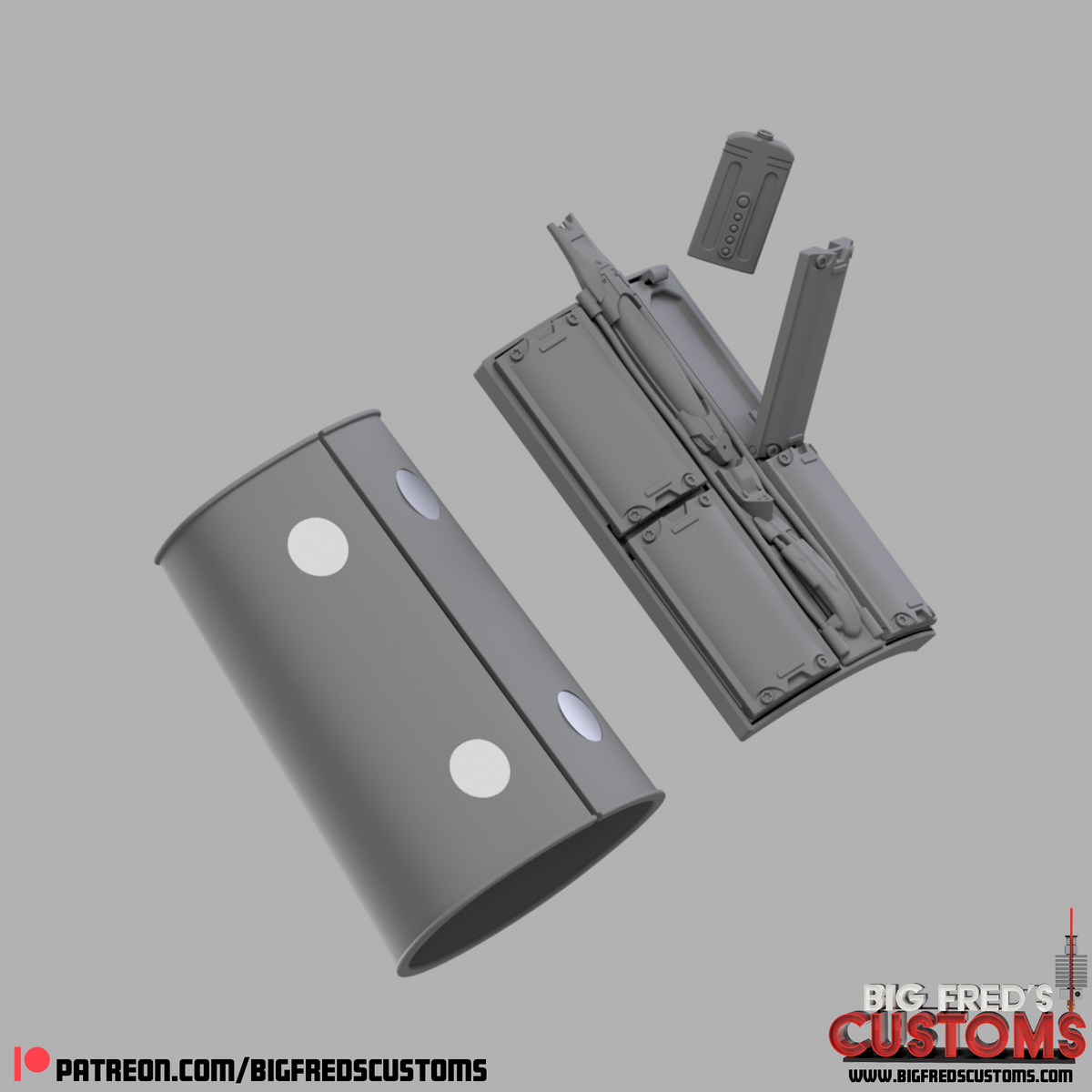 Spider Man Web shooters (Brand New Day) STL File (Download)