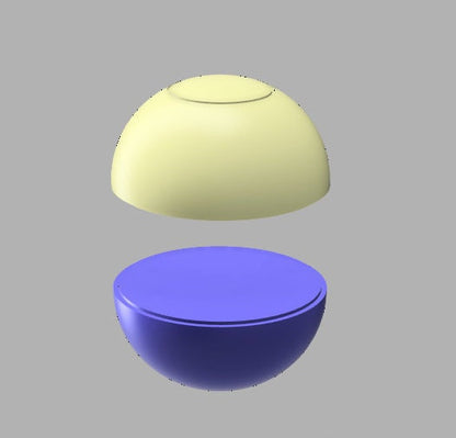 Razor Crest Shifter Knob From the Mandalorian (Grogu ball) Stl (Download)