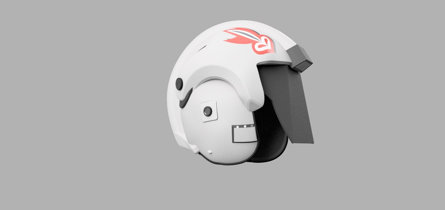 blasy shield helmet icon Luke Skywalker Training Helmet (A New Hope Blast Shield Helmet) Stl (Download)