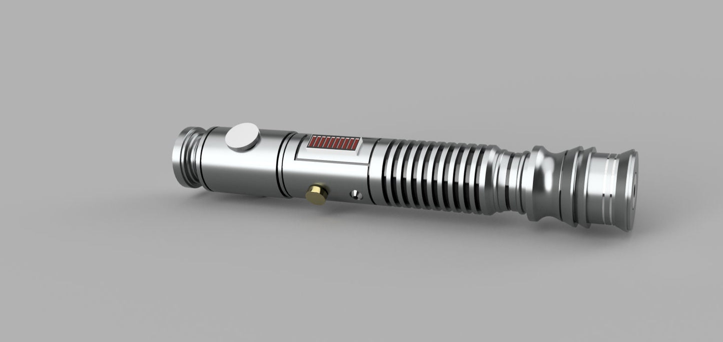 Ki Adi Mundi Lightsaber Hilt (Star Wars Ep.III) Stl (Download)