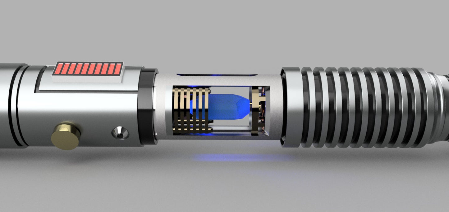 Ki Adi Mundi Lightsaber Hilt (Star Wars Ep.III) Stl (Download)